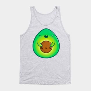 Avocuddle - Cute Kawaii Avocado Tank Top